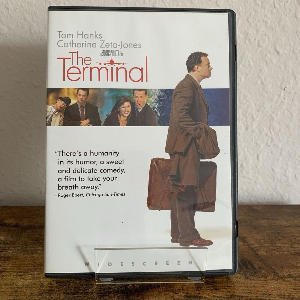 The Terminal (DVD, 2004) VERY GOOD Tom Hanks Catherine Zeta-Jones